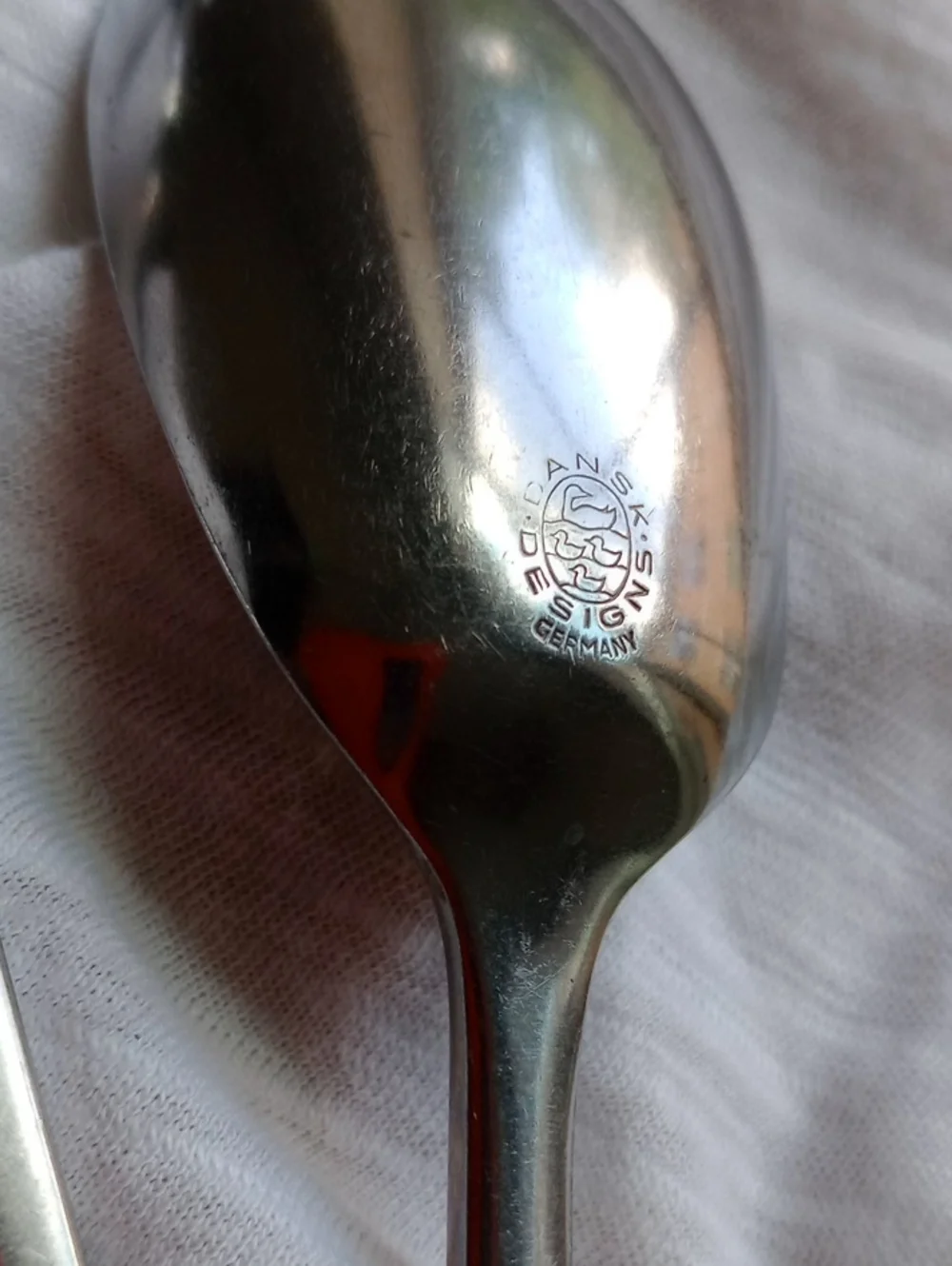 Dansk Designs VI Jens Quistgaard Salad Serving Three Pieces Ribbed Handles